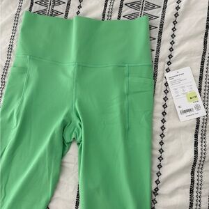 Athleta Green Leggings
